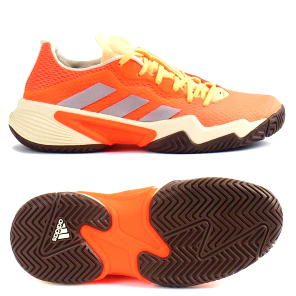 Adidas Barricade Tennis  Solar Orange HP7416 Women's Sz 7.5 or 8.5